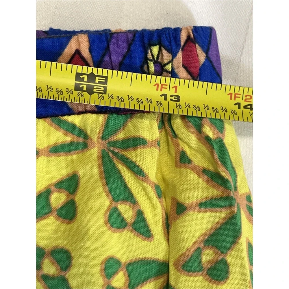 Flying Tomato Women's Small Elastic Waist Boho Vibrant Rayon Maxi Long Skirt - Picture 6 of 8